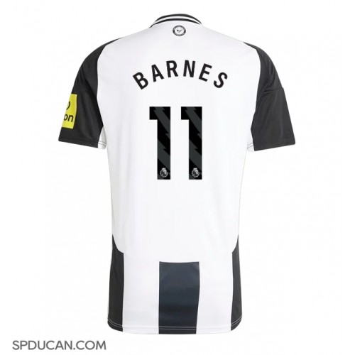 Muški Nogometni Dres Newcastle United Harvey Barnes #11 Domaci 2024-25 Kratak Rukav